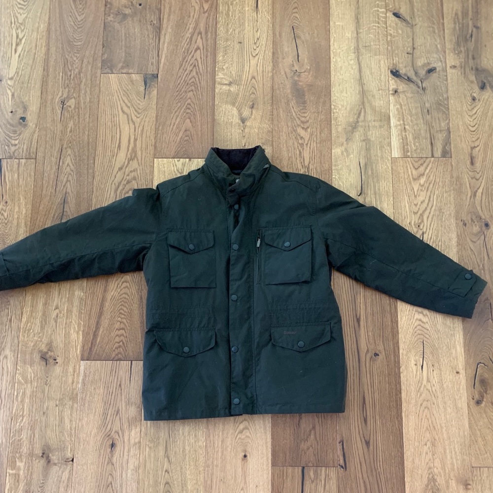 Barbour Sapper Wax Jacket Men’s Large